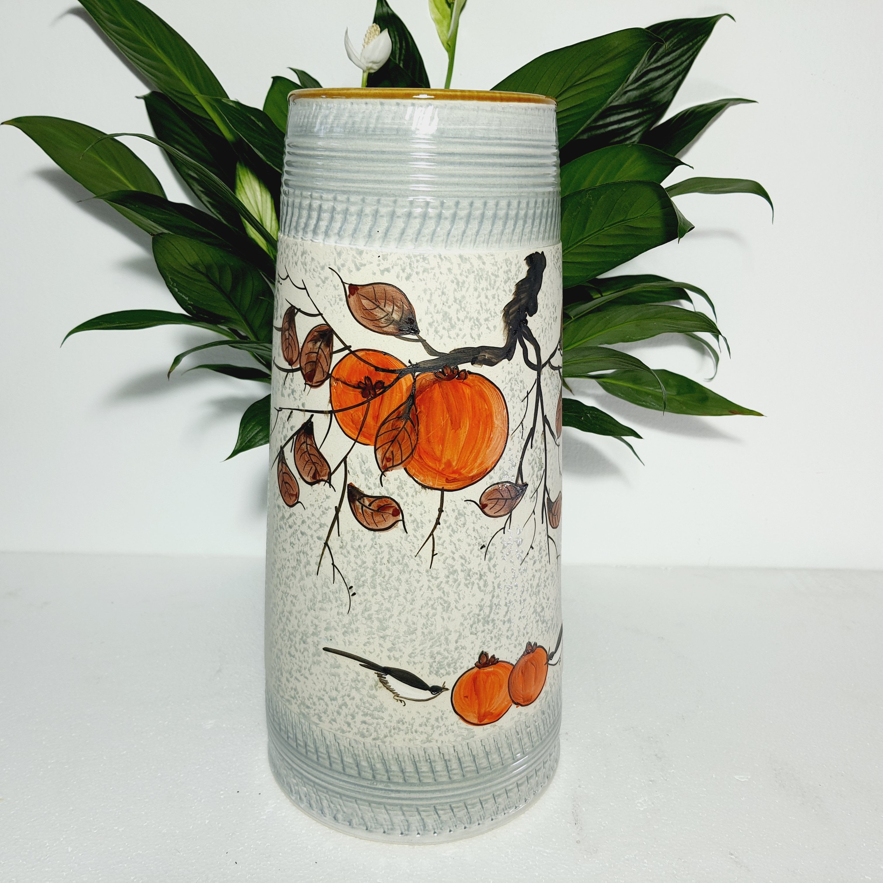 Ceramics vases hand painted Bình cắm hoa  trang trí vẽ tay họa tiết